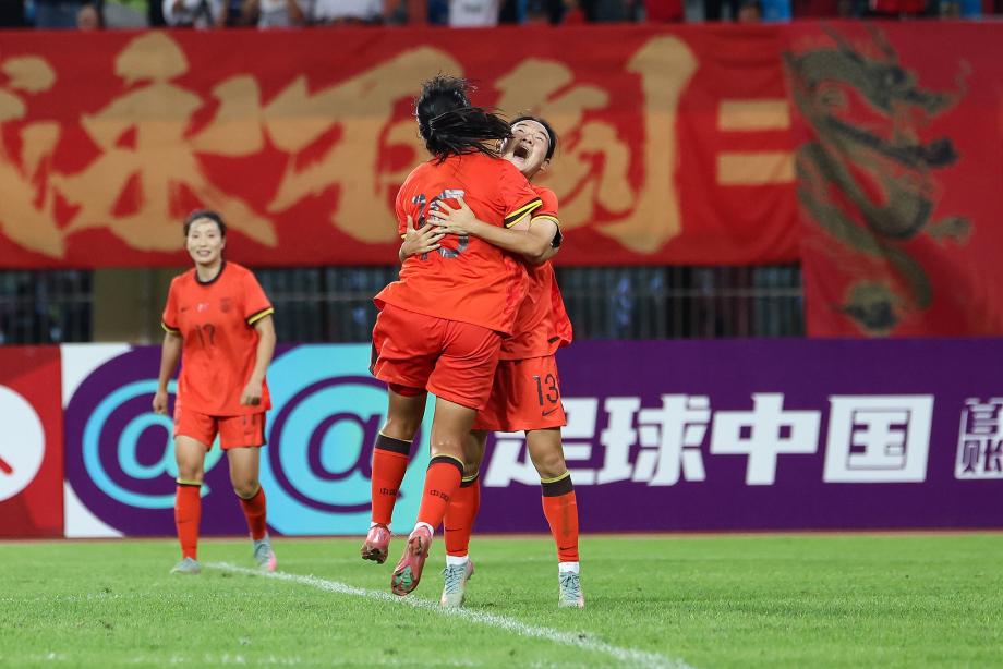 [图]U20女足亚洲杯资历赛 中国U20女足收成两连胜